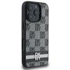 DKNY DKHCP16XPCPTSSK iPhone 16 Pro Max 6,9 czarny/black hardcase Checkered Pattern & Printed Stripes